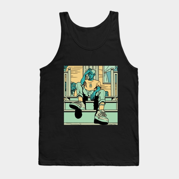 Just the Summer Heat Tank Top by justneato